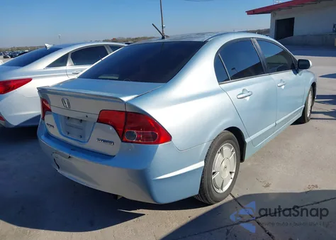 2006 Honda Civic Hybrid from USA, damaged, VIN JHMFA36256S004624